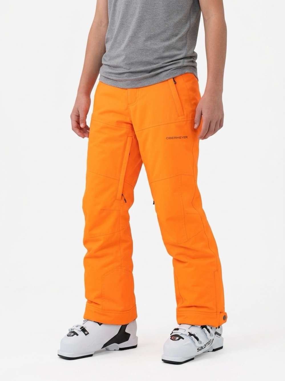 Obermeyer Teen Boys Parker Snow Pants Repreve Orange L